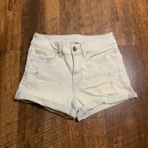 American Eagle Hi-rise Jean Shorts